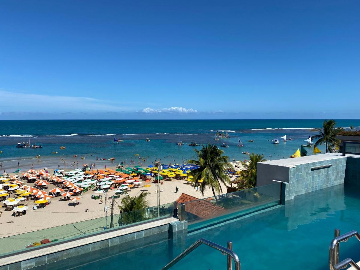 Flat Beira Mar Com Varanda Em Porto De Galinhas Exterior photo