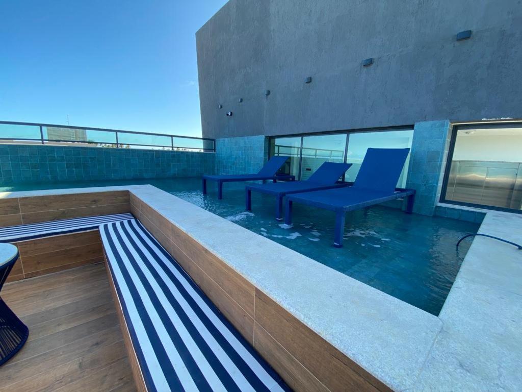 Flat Beira Mar Com Varanda Em Porto De Galinhas Exterior photo