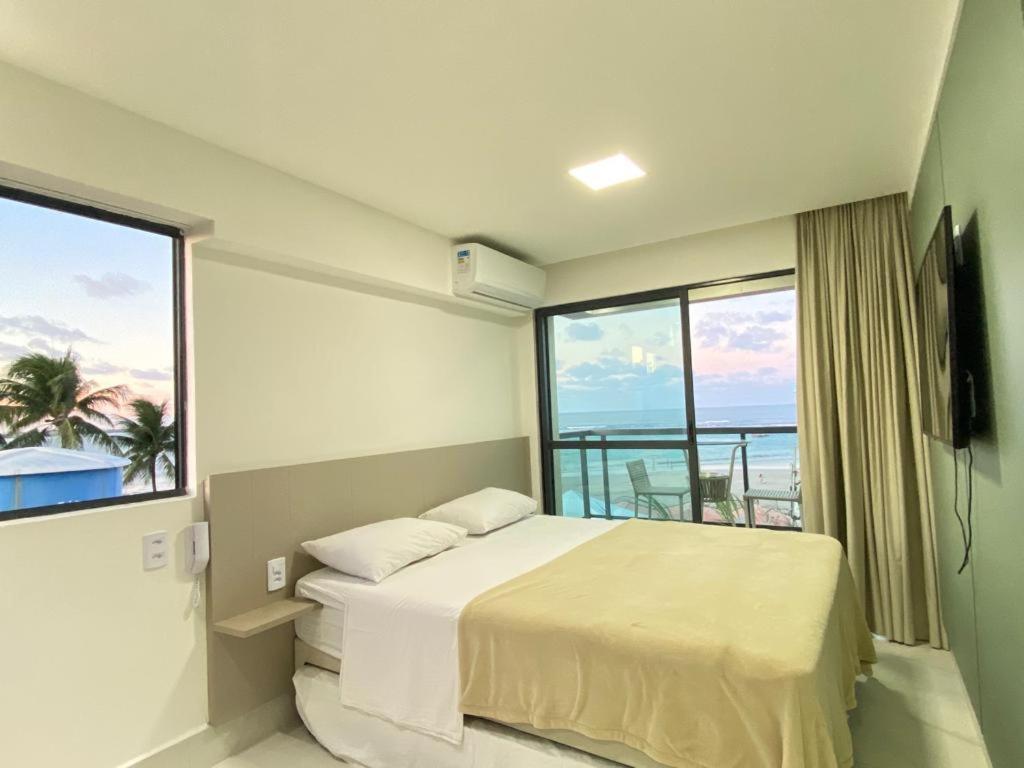 Flat Beira Mar Com Varanda Em Porto De Galinhas Exterior photo